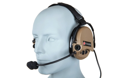 Zestaw słuchawkowy Tac-Sky WYS0149 PRO Back Headband FDE