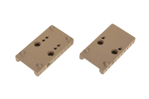 Płytki montażowe Cybergun Canik TP9 z rączką przeładowania FDE