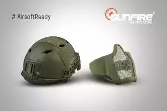 Zestaw #AirsoftReady - kask FAST BJ + maska