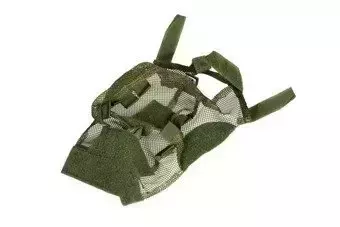 Mesh helmet cover for fast (M) - olive drab 