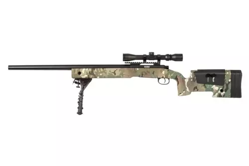 SA-S02 CORE™ High Velocity Sniper Rifle Replica with Scope and Bipod - MC