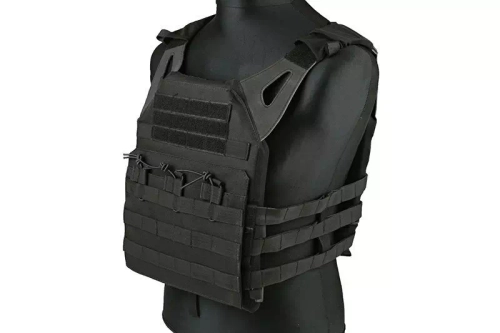 Jump type tactical vest - black